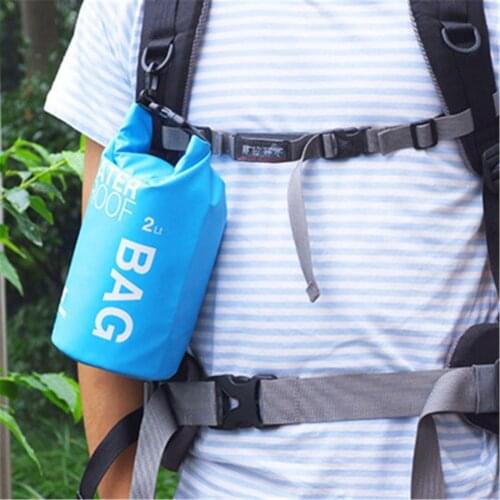 2l Pvc Storage Bag Wear-resistant Waterproof Mesh Cloth Bag For Phone Camera