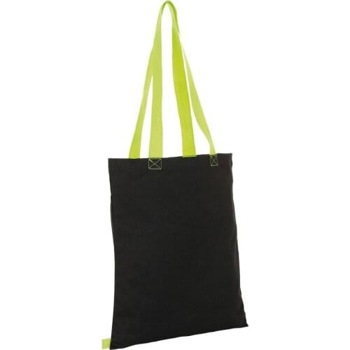 Bolsa De Compra Modelo Hamilton Color Negro / Lima