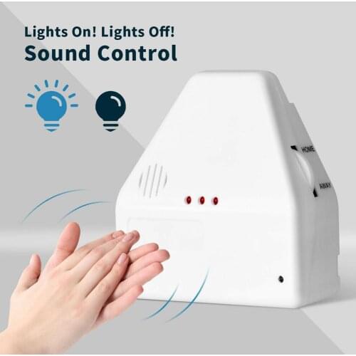 Universal Clapper Sound Activated Switch On / Off Clap Light Bedroom Light Control Switch Gadget Switch Electronic Sound Ki A3D3