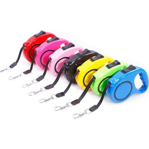 5M Dog Collars and Leashes Pet Dog Cat Puppy Automatic Retractable Traction Rope Walking Lead Leash Correa Perro