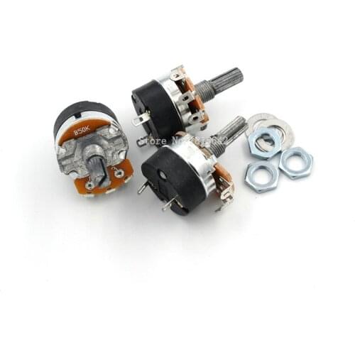 5PCS WH138-1 B50K Adjustable Resistance Speed Regulator With Switch Potentiometer WH138 50K