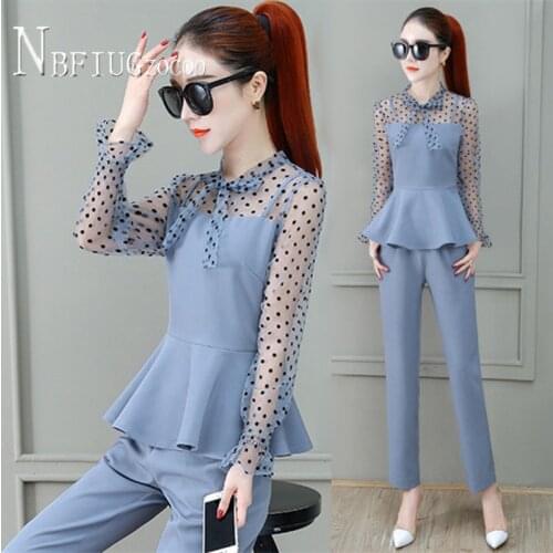 2020 Plus Size Fashion Summer Women Sets Temperament Slim Female Sets