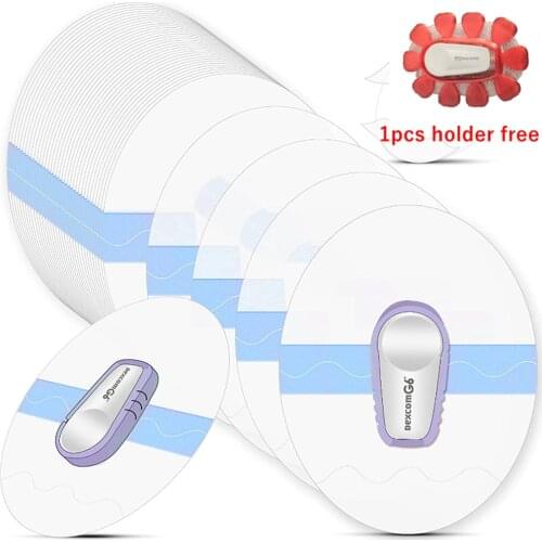 50pcs Shower Waterproof Patch Transparent Waterproof Adhesive Patches for Dexcom G6 Overpatch Transparent Stickers