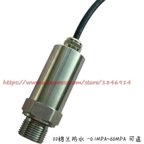 Free shipping Glenn waterproof pressure transducer sensor PT210B 4-20MA 0-10V 0-5V -0.1-60MPA