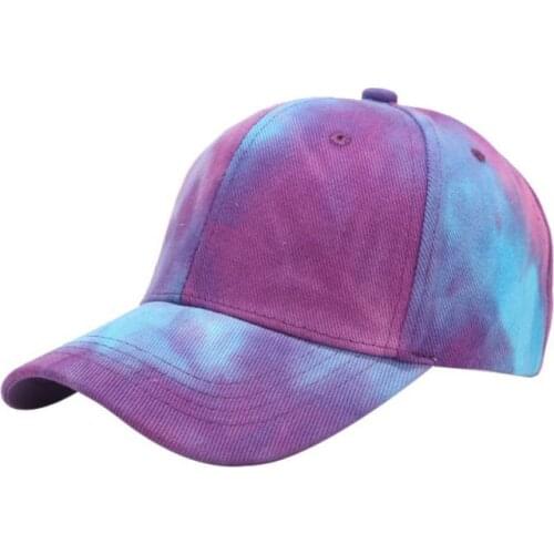 New New new New Quality Cotton Tie-dyed Denim Baseball Cap Men And Women Trend Peaked Cap Summer Outdoors Leisure Time Sun Hat