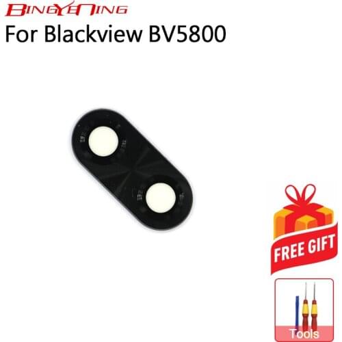 BingYeNing New Original For Blackview BV5800 Rear back Camera Glass Screen Protector Back Camera Clear Protective Film