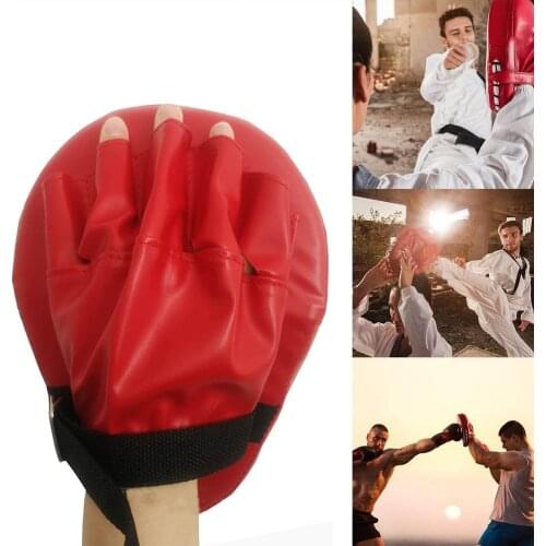Boxing Pads Hand Gloves Target Pad Muay Thai Kick Focus Punch Pad Karate Taekwondo Mitt MMA Foam Boxer Training Kickboxing Sanda