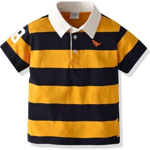 Kids Polo Shirts Baby Boy Girl Children Summer Sports Outfits 1 to 6 Years Old Baby Clothes