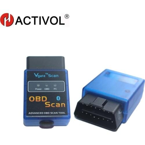 HANG XIAN ELM 327 Bluetooth Android OBD2 Scanner Automotive OBD 2 Diagnostic Scan Tool for for car DVD player ELM327 OBDII