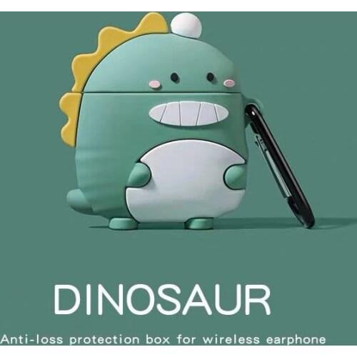 For i12 i11 i9s i10 Case cute Fruit dinosaur Earphone Protection Case i23 i24 i25 i27 i100 inpods 12 TWS Headphone Silicone Case