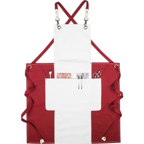 Summer waterproof home chores apron unisex men woman barista milk tea florist work aprons