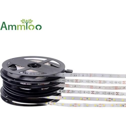 5M 2835 SMD RGB LED Strip Not waterproof DC 12V 60Led/M Flexible LED Strip String Light Lamp Brighter Than 3528 5050 3014 SMD