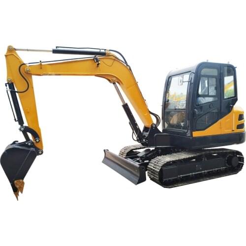 Hot Selling Product Good Quality China Mini Excavator Digger 6500kg Small Crawler Excavator