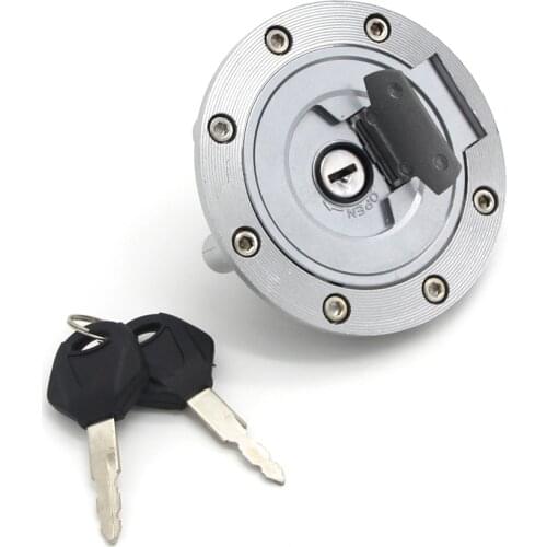 Motorcycle Fuel Gas Tank Cap Cover Lock Set For Yamaha FJR1300 FJ13 FZ8 FZ8N FZ8S FZ6 FZ6R FZ6N FZ6S 39P-24602-00 5JJ-24602-00