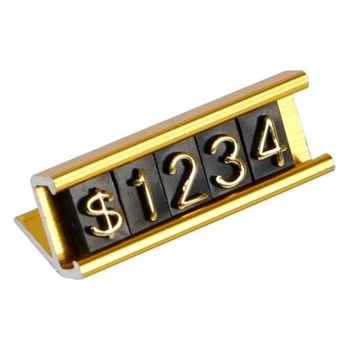 Mini Metal Base Frame Combined Kit Letter Pricing Cube Price Indicator Shop Small Chalk Boards