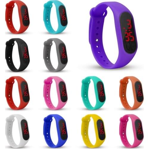 Fashion Watch Children LED-Digital Watches Child Wrist Clock Kids Students Watch Girls Boys Sport Electronic Wristwatch Gift