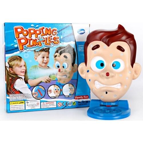 Novel PIMPLE KIDS Board Game Multiplayer Interaction Kids Acne Squeeze Acne Spray Whole Person Toy