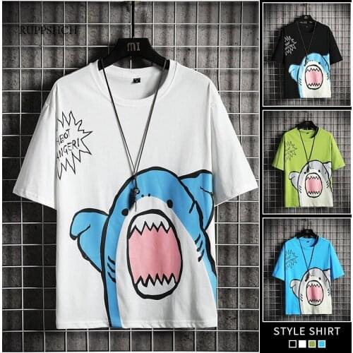 RUPPSHCH Oversized Men's T-Shirts