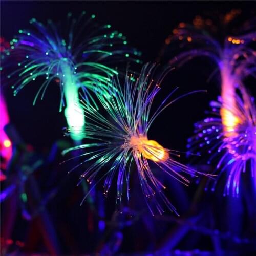 Battery Operated Fairy Lights String Lights 5M 40 LED Morning Glory for Garden Christmas Wedding Party Holiday Decoration