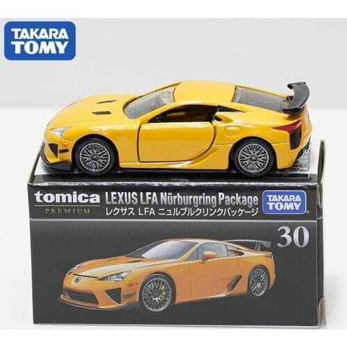 Takara Tomy Tomica JDM Lexus LFA Nurburgring Package Alloy Diorama Car Model Collection Miniature Carros TP30 Toys