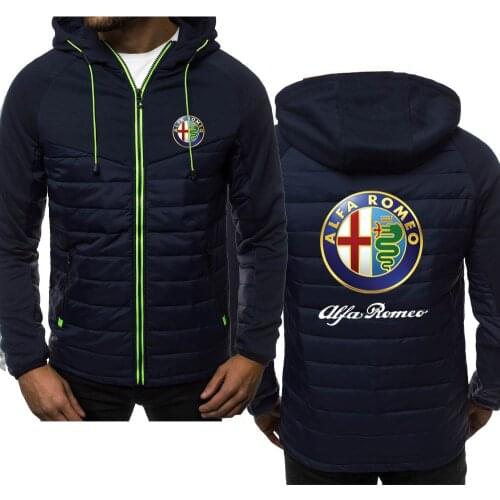 2021 New Men Hoodies for ALFA ROMEO Tools Spring Autumn Jacket Casual Sweatshirt Long Sleeve Zipper Hoody