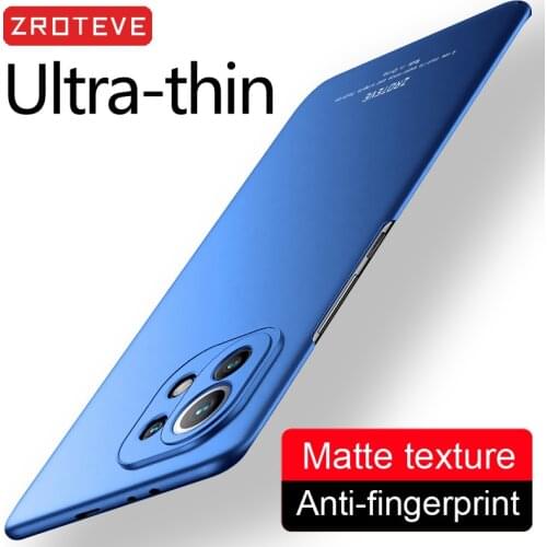 Mi11 Case Zroteve Frosted Cover For Xiaomi Mi 11 Ultra 11i Cases Xiomi Mi10 Lite Mi10T PC Cover For Xiaomi Mi Note 10 Mi 10T Pro