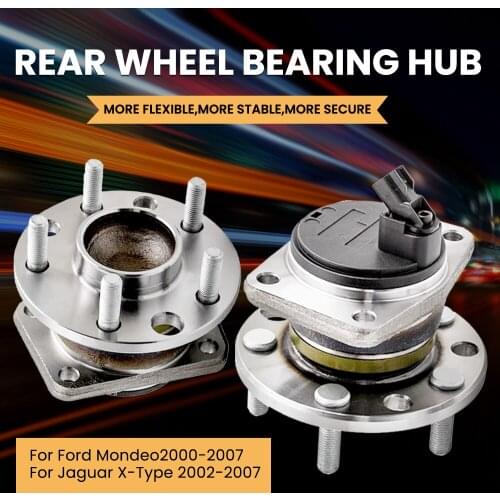 VKBA3576 2pcs Rear Wheel Bearing Hub ABS Sensor For Ford Mondeo MK III For Jaguar X-Type 1146689 C2S17483 4858822 1383427