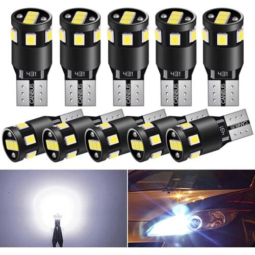 10x T10 W5W LED Bulb Clearance Parking Light Car Interior Light for Mercedes Benz W204 W203 W205 W211 W212 W210 W124 194 168