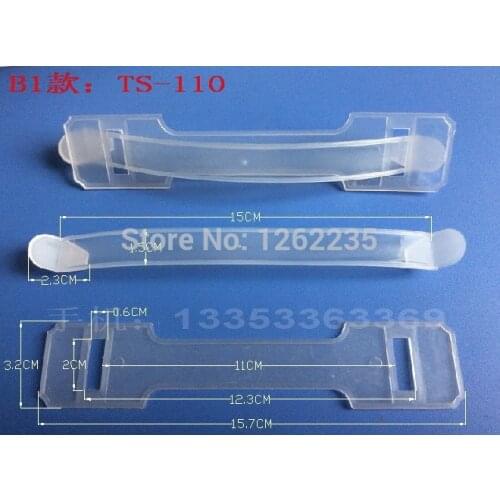 15.7*3.2cm plastic handle Carton package handle Gallery handle wholesale