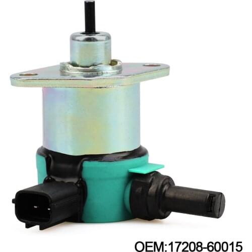 17208-60015 17208-60016 17208-60017 17208-60010 12V Stop Solenoid For Kubota D1005 D1105, D905 Fuel shutdown Shut Off solenoid