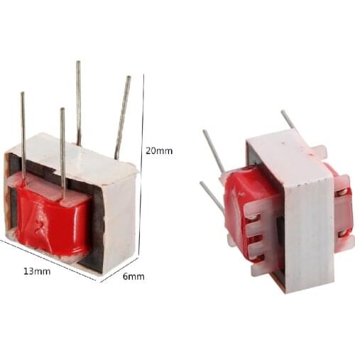 5 PCS Audio Transformers 600:600 Ohm Europe 1:1 EI14 Isolation Transformer