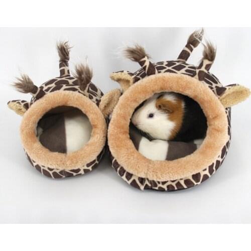 Squirrel Bed Nest Hamster House Cage Accessories For Good Sleep Comfortable Guinea Pigs Bed For Chinchilla Hamster Accessories