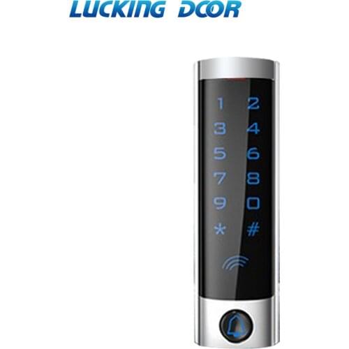Access Lock Waterproof RFID Touch Keypad Access Control System Door Lock Metal Case 125KHz EM Card Door Entry