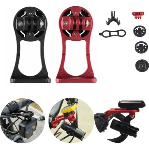 Bicycle Computer Mount Holder Bike Stem Extension FlashLight Camera Support Accessories For IGPSPORT Gopro Garmin Bryton Cateye