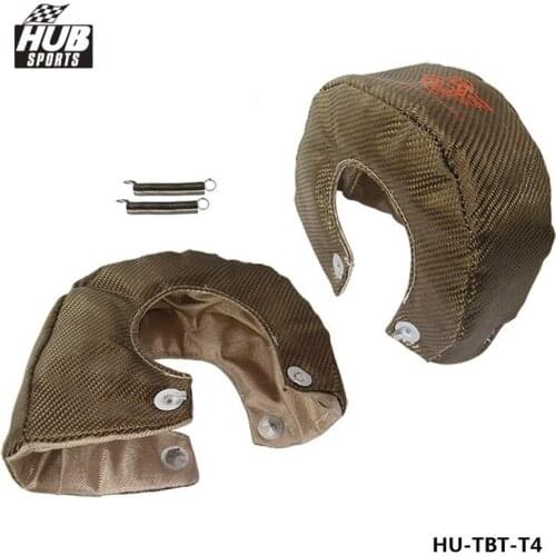 RACING - TITANIUM T4 Turbo Charger Cover Turbo Blanket Heat Shield Cover High Quality HU-TBT-T4