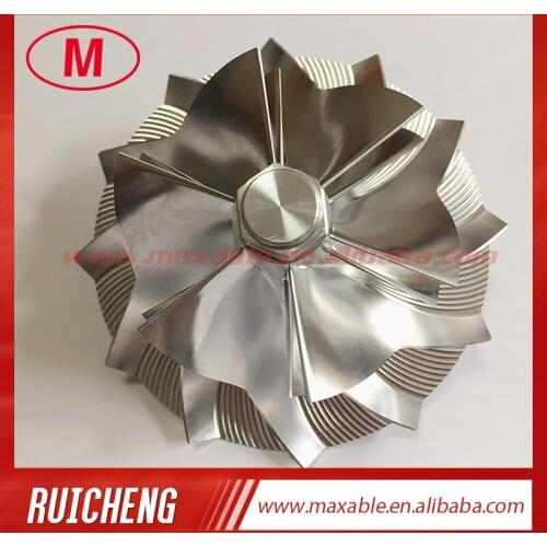 GT3788 759335-0002 60.91/88.40mm 6+6 blades high performance turbo billet/milling/aluminum 2618 compressor wheel for 6.6L