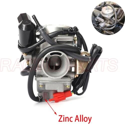 Motorcycle New GY6 PD24J Carburetor 125cc 150cc Carb For BAJA Scooter ATV Go Kart Scooter 125cc PD24J Motorcycle Parts