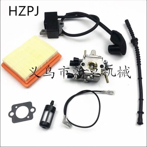 Stihl FS120 FS200 250 carburetor high pressure bag air filter Steele mower accessories HZPJ