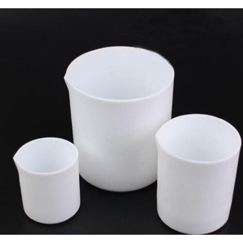 100% New material beaker PTFE 30ml50ml100ml150ml250ml500ml1000ml Laboratory free shipping