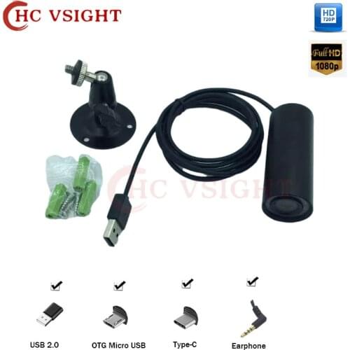 1080P Mini Bullet USB Camera USB 2.0 MINI Camera For Industry Testing Camera Video Surveillance