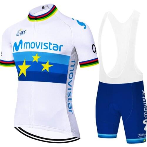 Movistar laser cut Camisa Masculina Uniforme Equipos Equipamento Culotte Jersey Ropa Conjunto Ciclismo Masculino Tricota