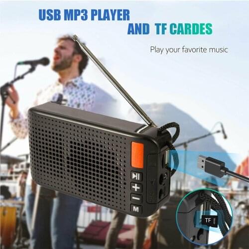 Portable Wireless 5.0 Speaker Loudspeaker Durable USB Charging And Solar FM Radio For PC Table Laptop Computer