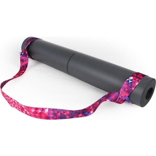 Adjustable Yoga Mat Belts Carrier Tie Rope Strap Yoga Bundle Exercise Yoga Fitness Yoga Accessories Pilates Mat Strap Equipment