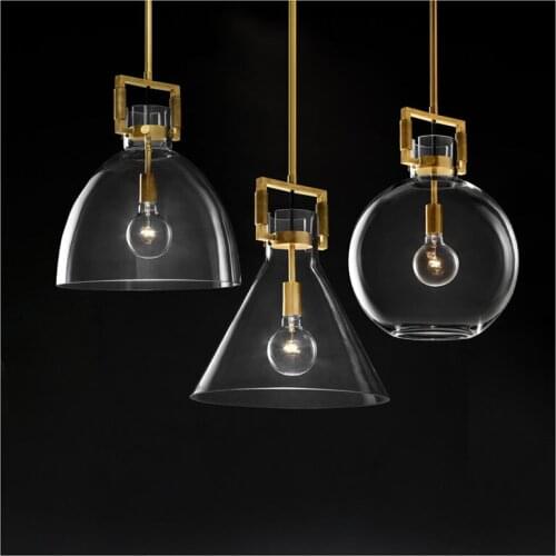 Nordic luminaria pendente lampen industrieel glass bedroom LED pendant lights deco maison luminaire suspendu lustre pendente