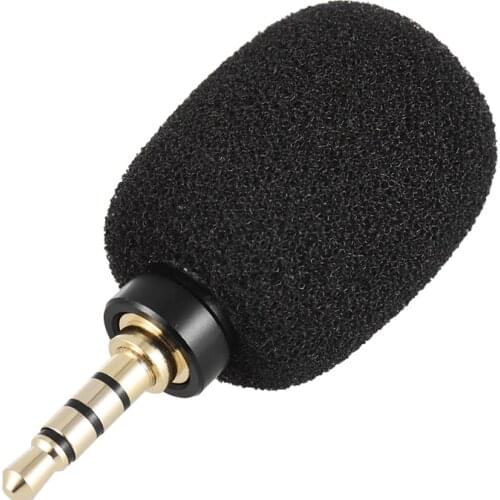 Andoer EY-630A Cellphone Smartphone Portable Mini Omni-Directional Mic Microphone for Recorder for iPad Apple iPhone X 8 Samsung