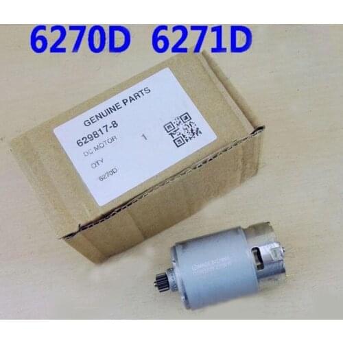 Replacement 12V 14Teeth DC Motor For Makita Electric hammer 6270DWE 6271D. High-quality