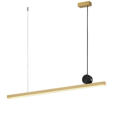 Geometric Strip Led Pendant Lights Nordic Postmodern Contracted Restaurant Bar Droplight pendant lights