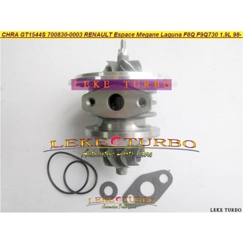 Turbo Cartridge CHRA GT1544 700830 700830-0003 700830-0001 454165 For Renault Kangoo Espace Megane Laguna Scenic F9Q F8Q730 1.9L