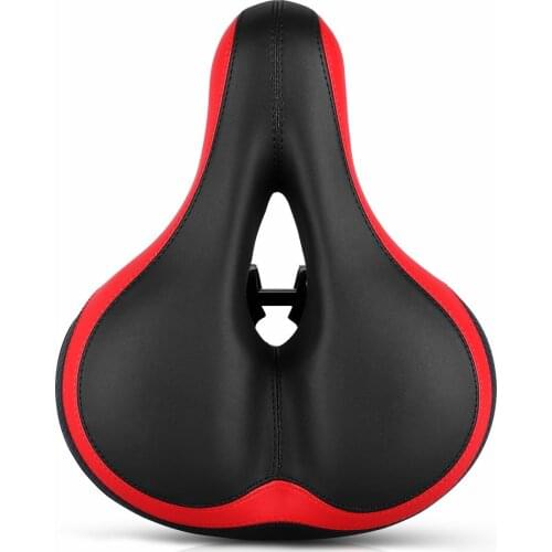 Bicycle Shock Absorption Seat Rear Reflective Strip Design Bicycle Saddle Mountain Bike Seat Cushion