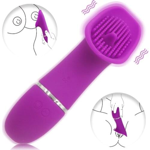 G Spot Vibrator Clitoral Tongue Vibrator, Mini Vibrator For Clit Stimulator Adult Sex Toys For Women Couples USB Rechargeable